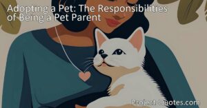 Discover the responsibilities of being a pet parent and the importance of proper nourishment
