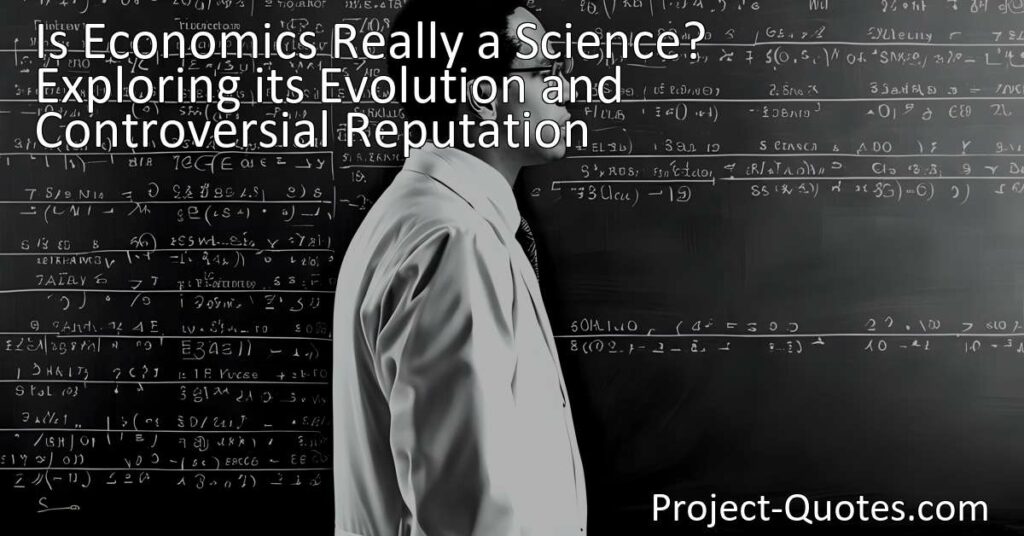 Is Economics Really a Science? Explore the Controversial Reputation. Economics deals with human behavior and the complexities of economic systems