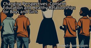 Unlock Healthy Relationships: Consent Education for Boys and Girls. Challenge harmful gender norms and empower both genders to establish boundaries. Promote a culture of consent and respect for all individuals.