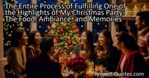 Experience the joy and magic of my Christmas party