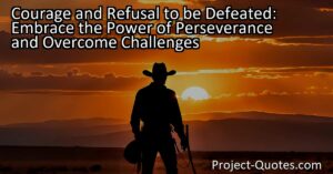 Embrace the power of perseverance and overcome challenges with the quote "I didn't come here and I ain't leavin'." Discover the value of commitment and refuse to be defeated