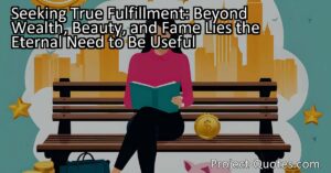 Discover true fulfillment beyond wealth