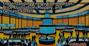 Understand the world of energy commodities: their price fluctuations