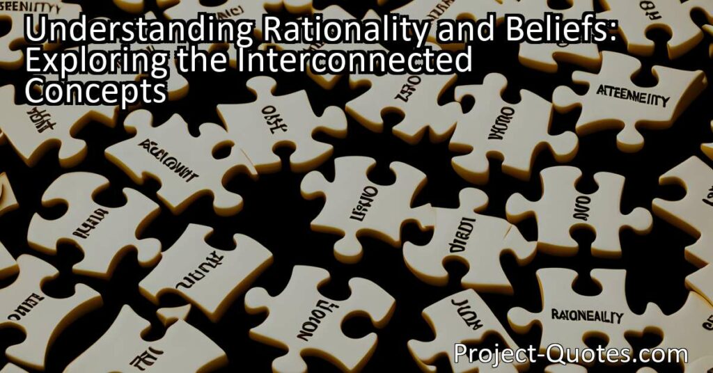 Explore the interconnected concepts of rationality and beliefs. Learn how interpreting words and actions can optimize agreement