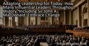 Many influential leaders throughout history