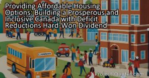 Providing Affordable Housing Options: Building a Prosperous and Inclusive Canada with Deficit Reductions Hard-Won Dividend