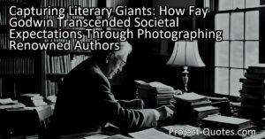 Capturing Literary Giants: Fay Godwin's Unexpected Path
