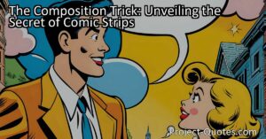 Discover the secret behind comic strips with the visual trick called 'composition'. By arranging characters and speech bubbles from left to right