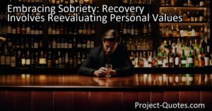 In the journey to recovery from alcoholism