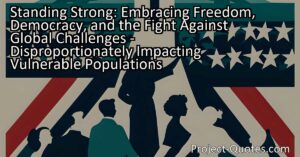 Standing Strong: Embracing Freedom