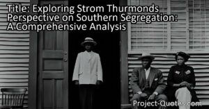 Delving into the history of segregation in the Southern United States