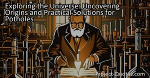 Exploring the Universe: Uncovering Origins and Practical Solutions for Potholes