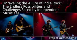 Find out what makes indie rock music so unique and intriguing as you delve into a diverse genre filled with unafraid artists who push boundaries and explore new musical territories. Independent musicians often face significant challenges in funding
