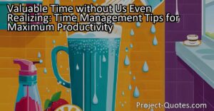 Valuable Time without Us Even Realizing: Time Management Tips for Maximum Productivity
